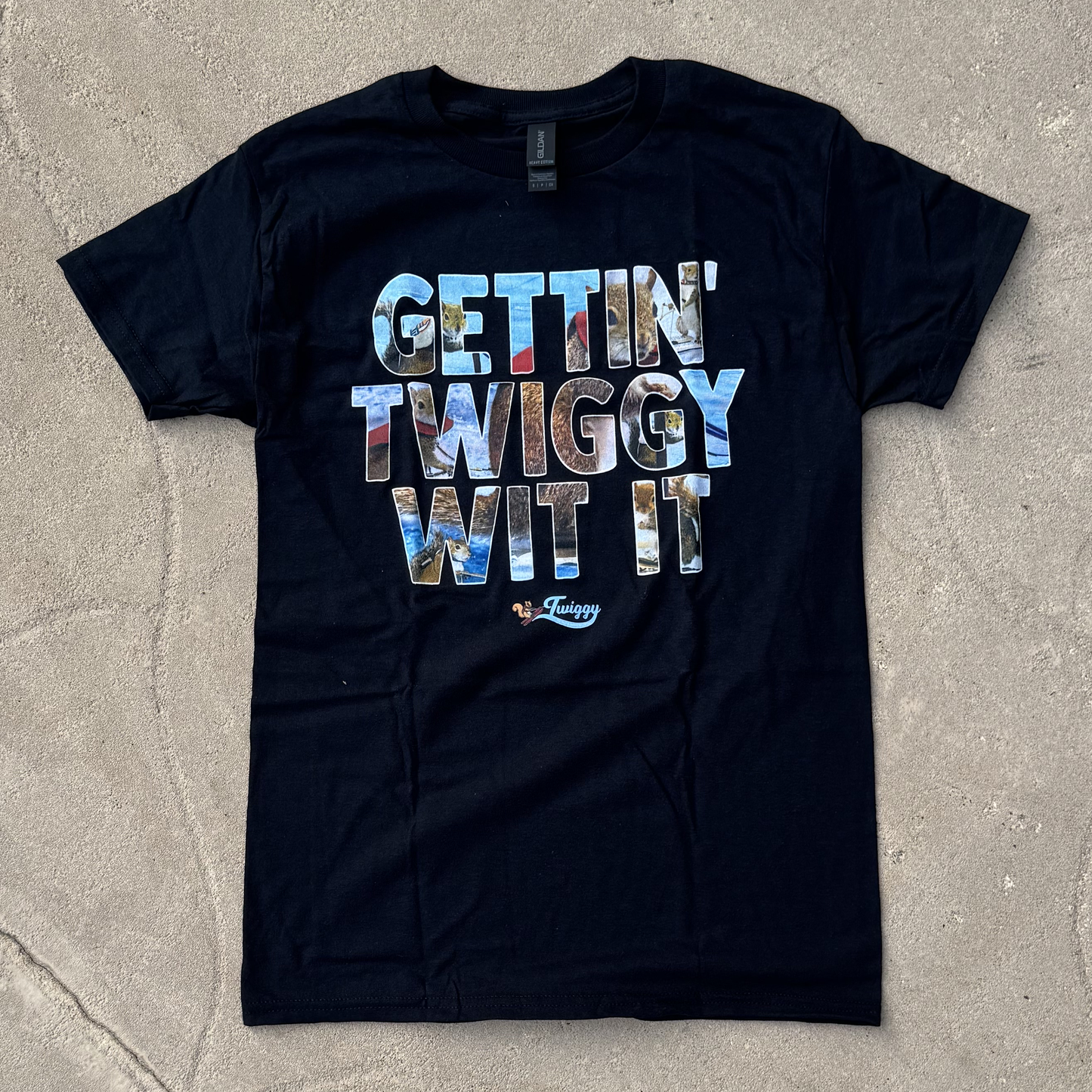 Adult 'Gettin' Twiggy Wit It' Tee